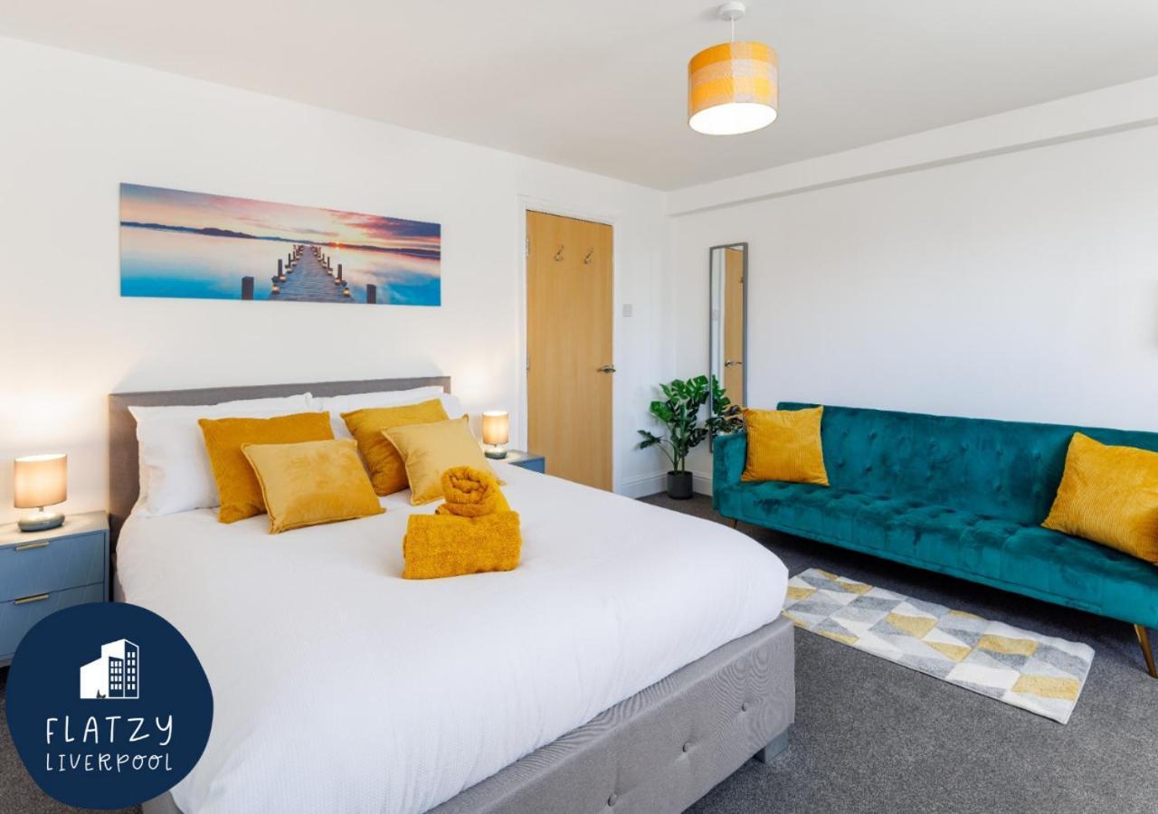 Flatzy - Modern Apartment Close To Football Stadiums Ливърпул Екстериор снимка